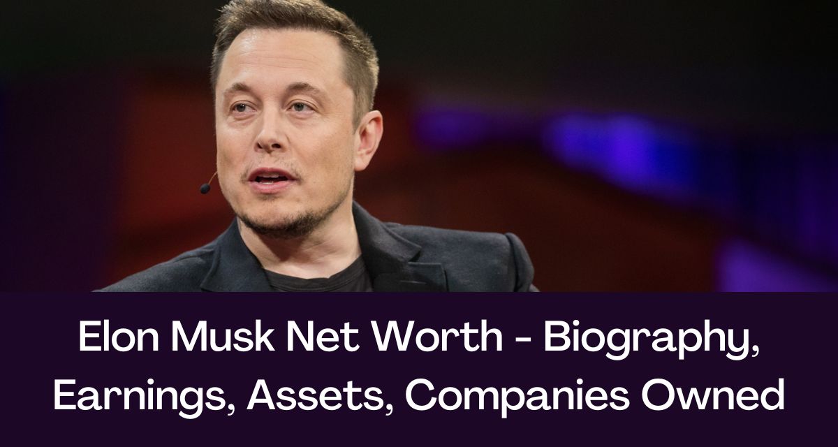 Elon Musk Net Worth 2024 Biography, Earnings, Assets, Companies Owned