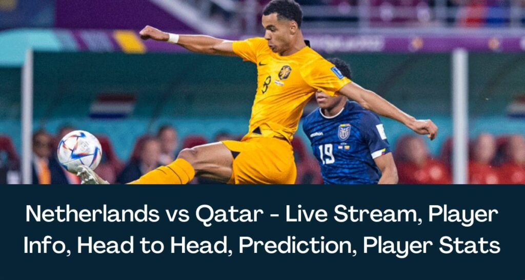 Netherlands vs Qatar - Live Stream, Player Info, Head to Head, Prediction, Player Stats