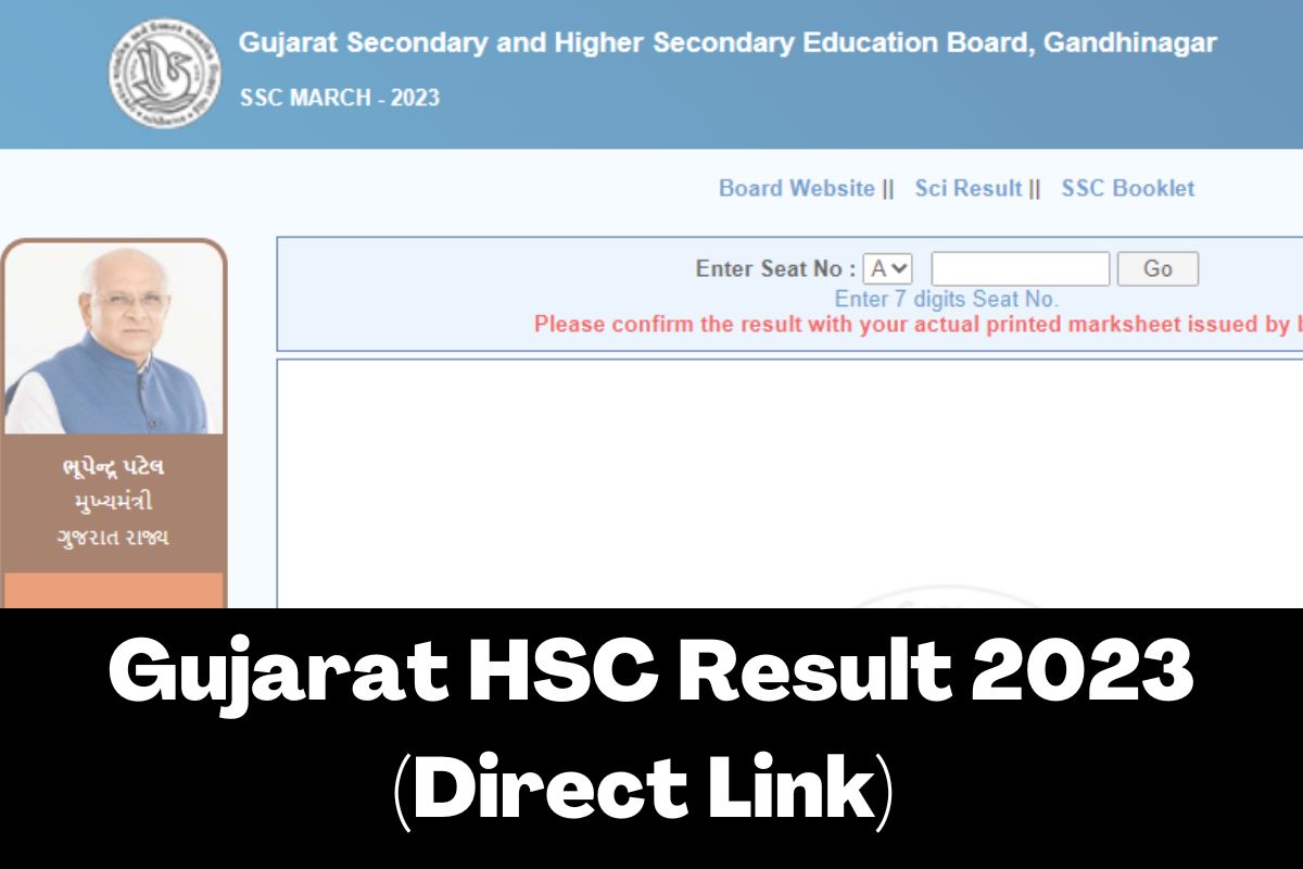 Gujarat HSC Result 2023 (Direct Link) 