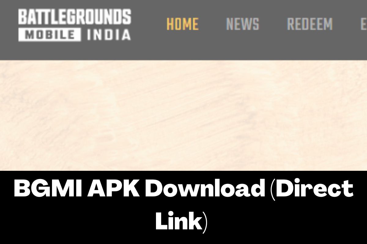 BGMI APK Download (Direct Link) 