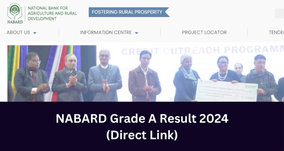 NABARD Grade A Result 2024
(Direct Link)